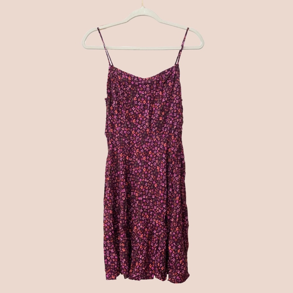 Purple Flower Dress
